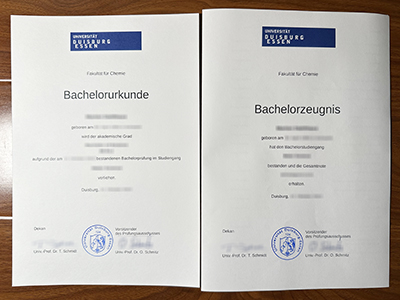 Is it possible to buy a 100% copy Universität Duisburg-Essen Urkunde?