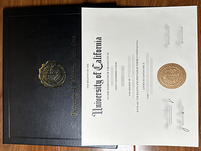 How to buy a fake UC Santa Cruz degree with nice degree holder.