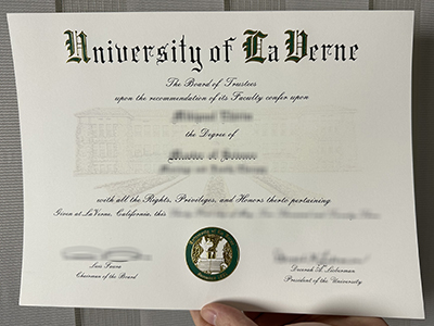 Is it possible to order a 100% copy University of La Verne degree online?