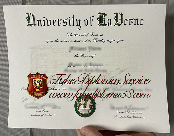 University of La Verne degree