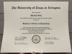 University of Texas at Arlington degree