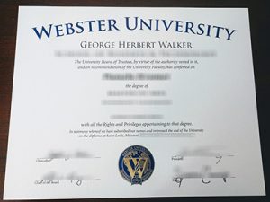 Webster University degree