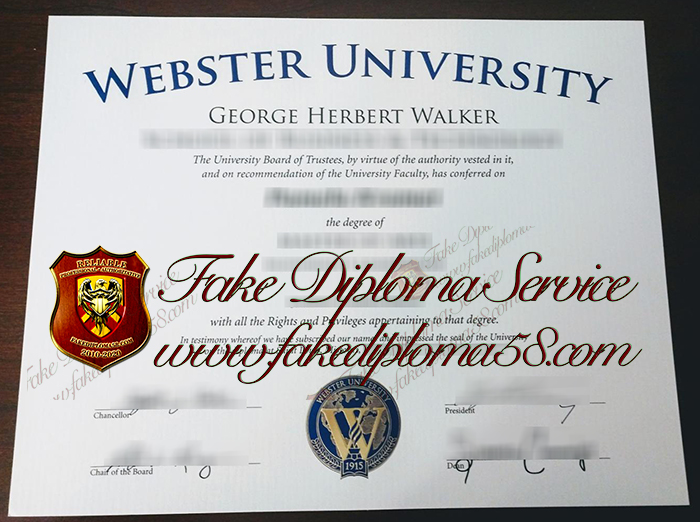 Webster University degree