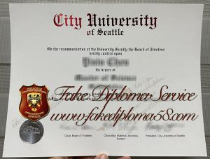 Why I choose to buy a fake City University of Seattle degree online?