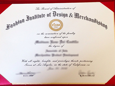 Is it possible to buy a 100% copy FIDM degree certificate online?