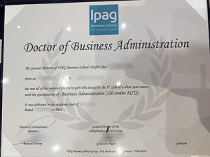IPAG Business School diploma
