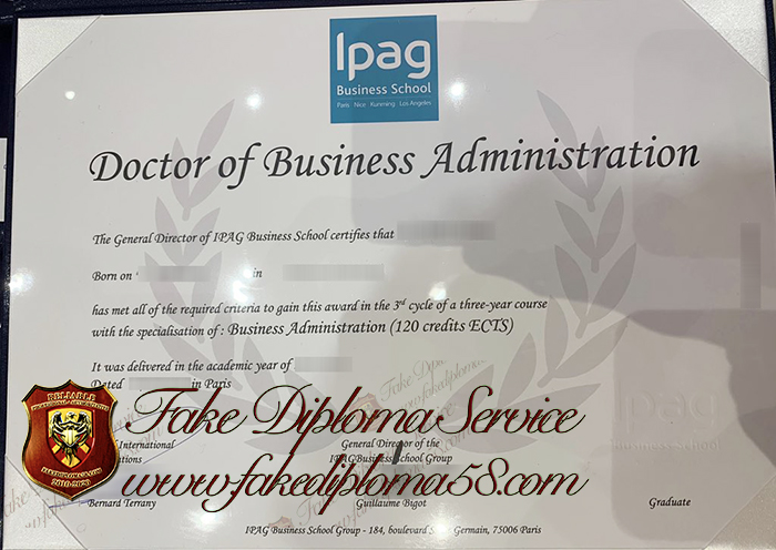 IPAG Business School diploma