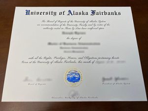 University of Alaska Fairbanks degree