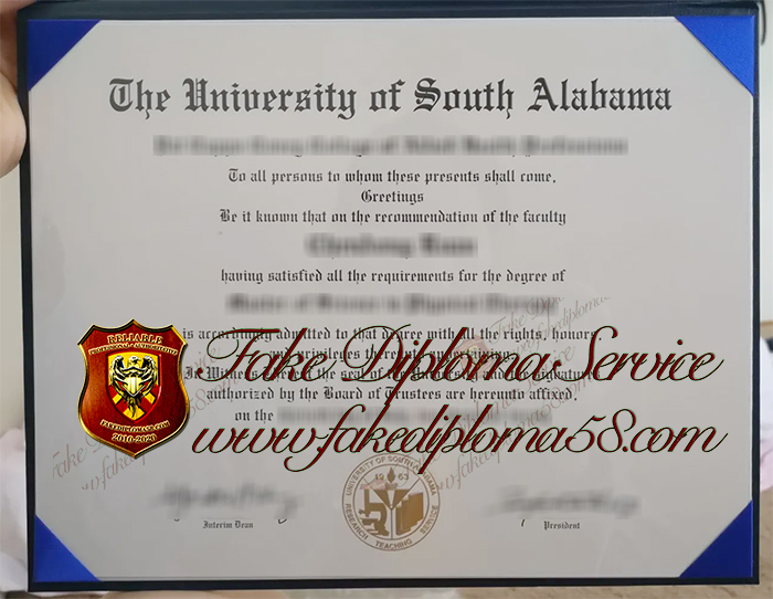 University of South Alabama degree