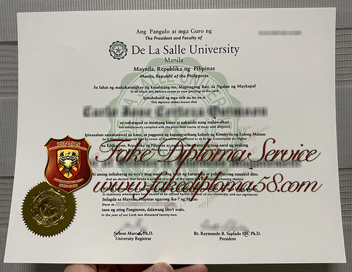 De La Salle University degree