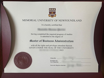 How to buy a fake MBA degree of Memorial University of Newfoundland?