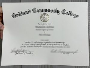 Oakland community college degree