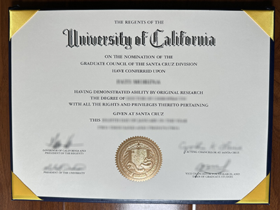 Is it possible to create a 100% similar UC SANTA CRUZ diploma?