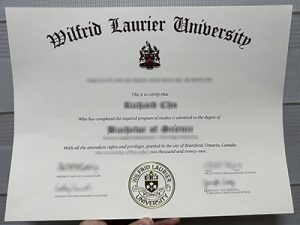 Wilfrid Laurier University degree