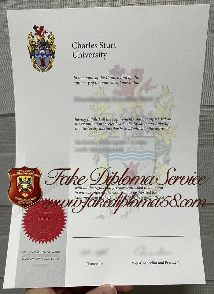 Charles Sturt University degree