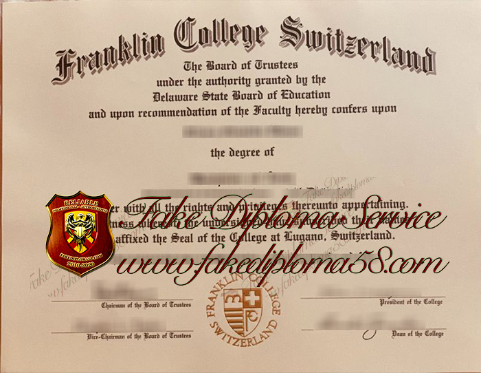 Franklin College Switzerland degree