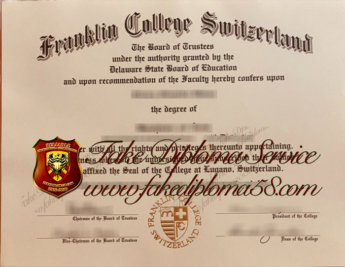 Franklin College Switzerland degree