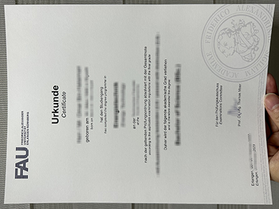 Buy fake Friedrich-Alexander-Universität diploma, Order FAU Certificate