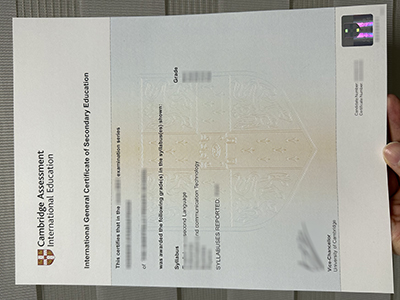 How can i purchase a fake IGCSE Cambridge certificate of latest version?