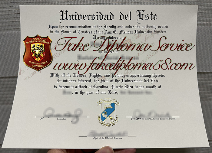 Universidad Del Este degree