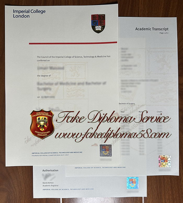 Imperial College London diploma