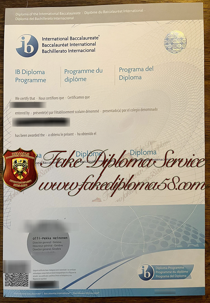 International Baccalaureate diploma