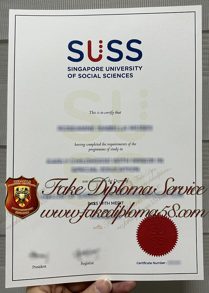 SUSS degree