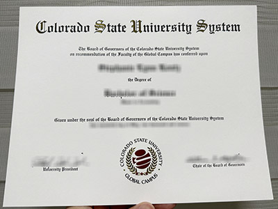 How much does to buy a fake Colorado State University System degree?
