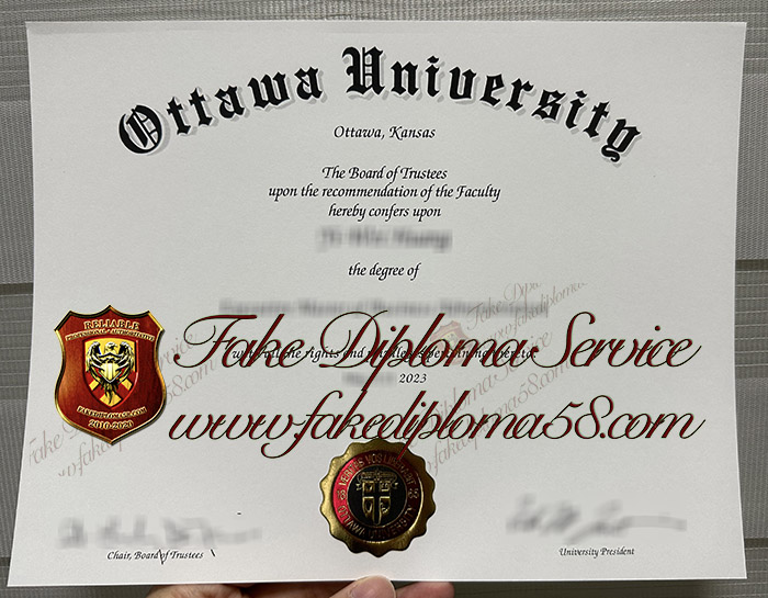 Ottawa University diploma