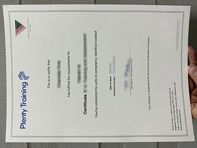How to order a fake Plenty Training certificate in Training and Assessment?