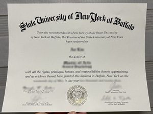 SUNY Buffalo degree