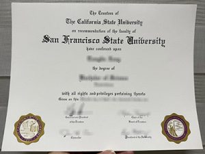 San Francisco State University degree