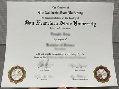Order a fake San Francisco State University degree. Buy SFSU diploma