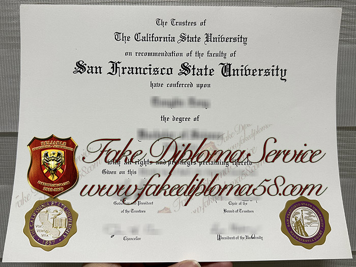 San Francisco State University degree