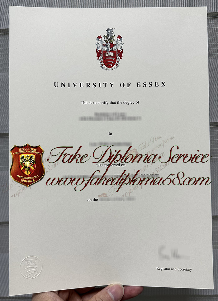 University of Essex diploma