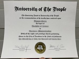University of the People degree