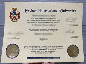 Bircham International University degree