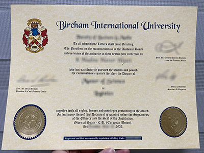 The best solution to buy a fake Bircham International University degree.