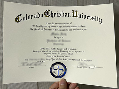 Unusual ways to buy a 100% copy Colorado Christian University degree.