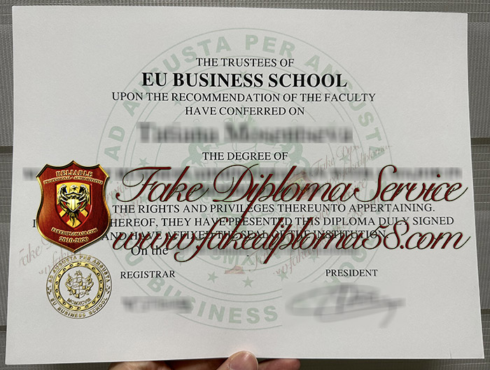 EU Business School diploma