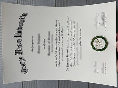 How to create a fake George Mason University diploma? Buy GMU degree