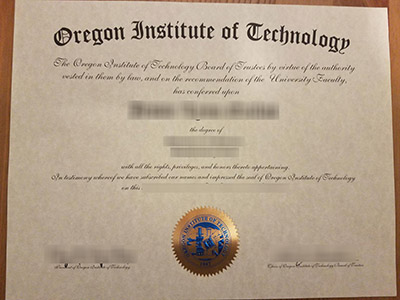 How to create a 100% similar Oregon Institute of Technology diploma?