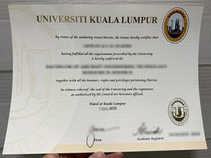 Universiti Kuala Lumpur diploma