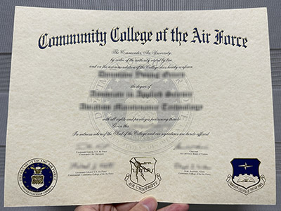 Buy fake Community College of the Air Force degree. Order CCAF diploma