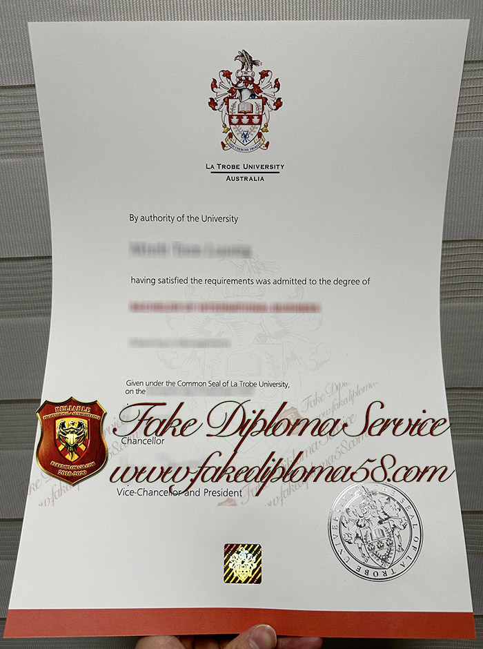 La Trobe University diploma