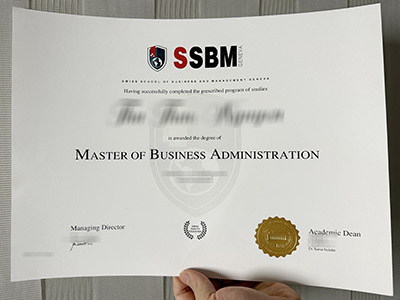 Swiss School of Business and Management diploma, fake SSBM degree