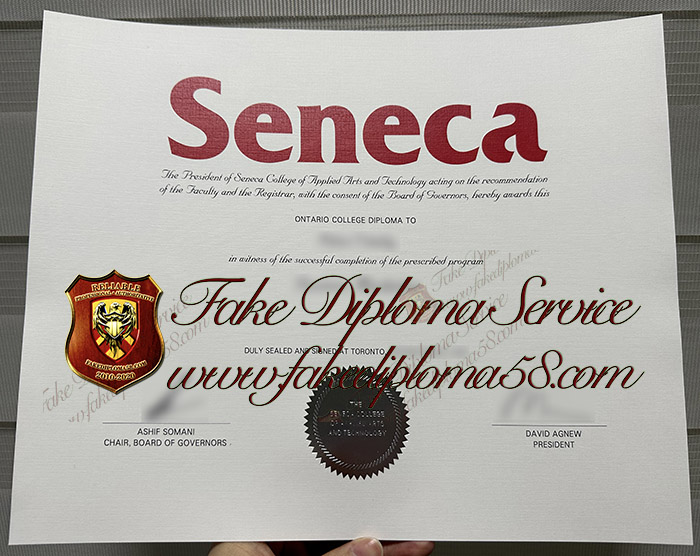 Seneca College diploma