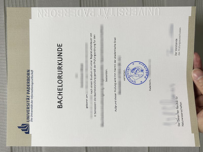 What’s the cost and time to order a fake Universität Paderborn diploma?