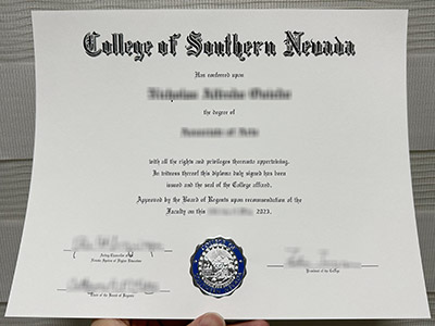 Is it possible to buy a fake College of Southern Nevada diploma in 2023?