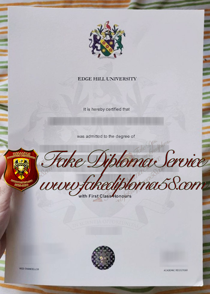 Edge Hill University diploma